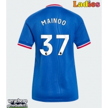 Manchester United Kobbie Mainoo #37 Replica Away Shirt Ladies 2026-27 Short Sleeve